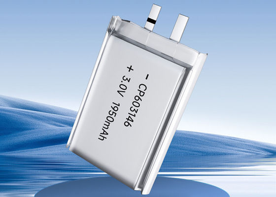 CP603146 ​​প্রাথমিক লিথিয়াম ব্যাটারি 3v আল্ট্রা থিন Li-MnO2 পাউচ সেল দীর্ঘ শেলফ লাইফ