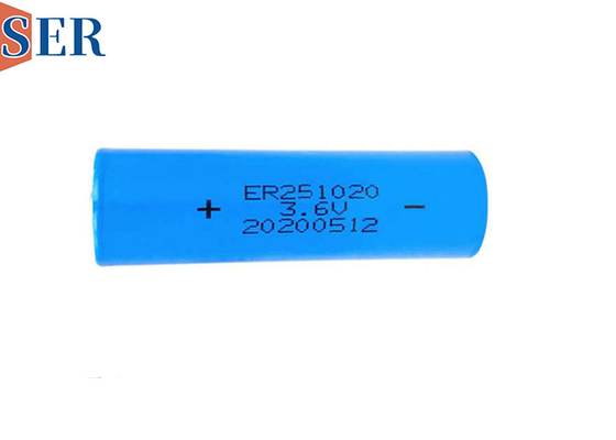 উচ্চ তাপমাত্রা সিসি আকার Li SOCL2 ব্যাটারি ER251020S MWD / LWD সরঞ্জাম জন্য