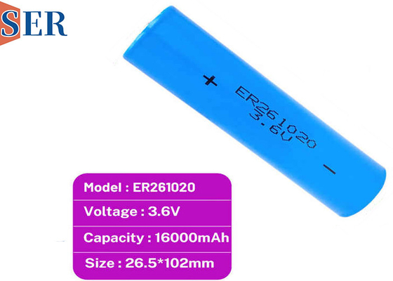 17000mAh 3.6V Li SOCL2 ব্যাটারি ER261020 ER341245 ER321270 ইলেকট্রনিক ডিভাইসের জন্য