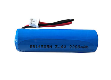 LiSOCl2 ER14505M 3.6 ভোল্ট AA লিথিয়াম ব্যাটারি , লিথিয়াম থায়োনিল ক্লোরাইড ব্যাটারি