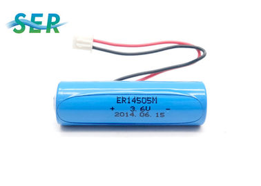 কাস্টমাইজড Li SOCL2 ব্যাটারি 4400mAh 3.6V/7.2V AA সাইজ ER14505M-2P 1S2P CE অনুমোদন