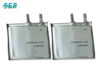 প্রাথমিক লিথিয়াম আল্ট্রা থিন ব্যাটারি CP504644 3.0 ভোল্টেজ 2400mAh RFID অ্যাপ্লিকেশন