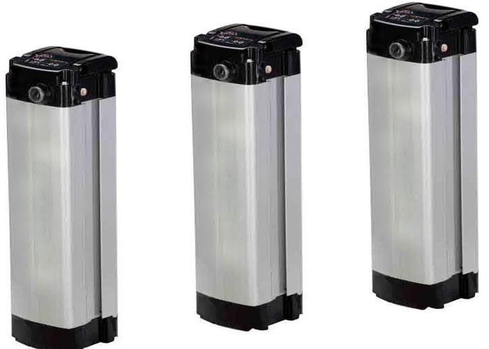 উচ্চ ক্ষমতার লিথিয়াম আয়ন ব্যাটারি প্যাক 24V/10Ah ইলেকট্রিক সাইকেল অ্যালুমিনিয়াম কেসিংয়ের সাথে প্রয়োগ করা হয়েছে