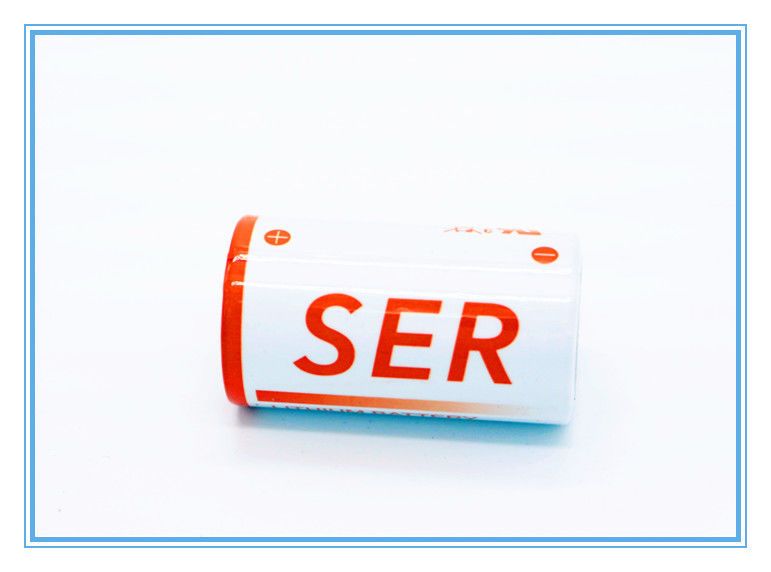 উচ্চ শক্তি একটি সাইজ ER18505 ব্যাটারি , 3800mAh 3.6 ভোল্ট লিথিয়াম ব্যাটারি 10 বছরের শেলফ লাইফ