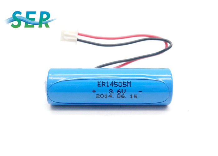 কাস্টমাইজড Li SOCL2 ব্যাটারি 4400mAh 3.6V/7.2V AA সাইজ ER14505M-2P 1S2P CE অনুমোদন