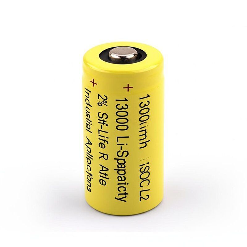 13000mAh Li-SOCL2 ব্যাটারি উচ্চ ক্ষমতা 2% স্ব-জীবন হার শিল্প অ্যাপ্লিকেশন জন্য