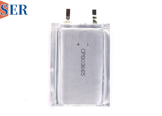 SER CP803665 Limno2 অতি পাতলা ব্যাটারি 3.0V প্রাথমিক নরম প্যাকেজ লিথিয়াম ম্যাঙ্গানিজ ব্যাটারি