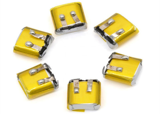 হেডসেটের জন্য 45mAh 3.7v রিচার্জেবল লিথিয়াম আয়ন লিপো ব্যাটারি ROSH 5.0*10*12mm