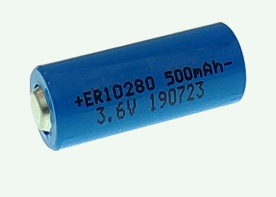 সামরিক রেডিওর জন্য ER10280 Li SOCL2 ব্যাটারি 500mAh ওয়্যার লিথিয়াম থায়নাইল ক্লোরাইড