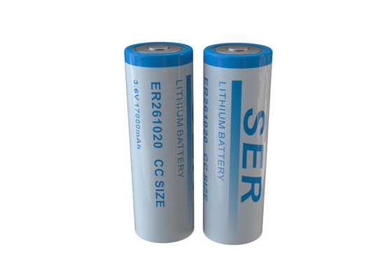 ER261020 CC 3.6V LiSOCL2 ববিন টাইপ ব্যাটারি 3.6 v লিথিয়াম ব্যাটারি