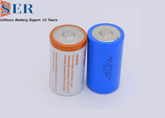 ER48660 3.6V লিথিয়াম ডিসপোজেবল ER Li SOCL2 ব্যাটারি কাস্টমাইজ সিলিন্ডার আকৃতি