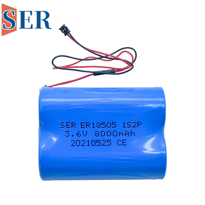 ER14505 Li SOCL2 ব্যাটারি 1S3P 3.6V 7.2V 10.8V ER 2/3A সাইজ 2/3A লিথিয়াম মেটাল ব্যাটারি
